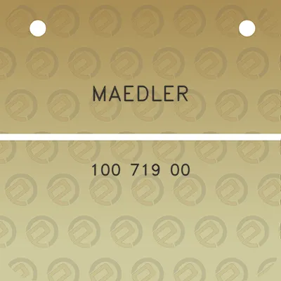 maedler-100-719-00