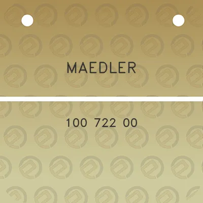 maedler-100-722-00