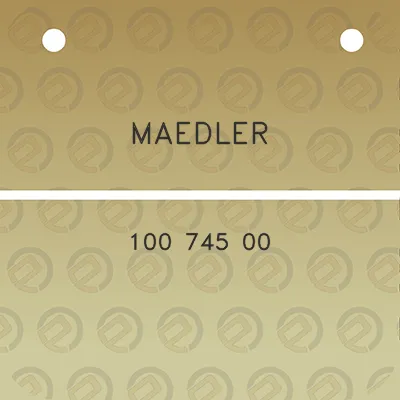 maedler-100-745-00