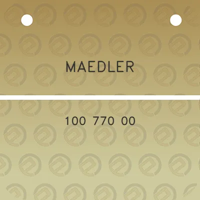 maedler-100-770-00