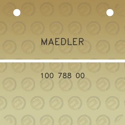 maedler-100-788-00