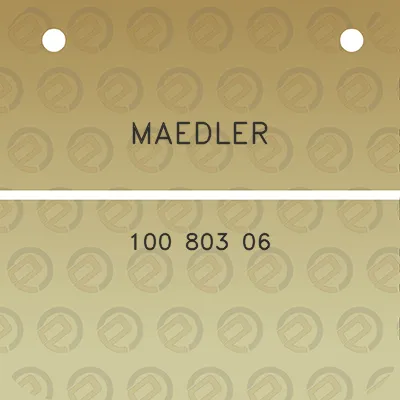 maedler-100-803-06