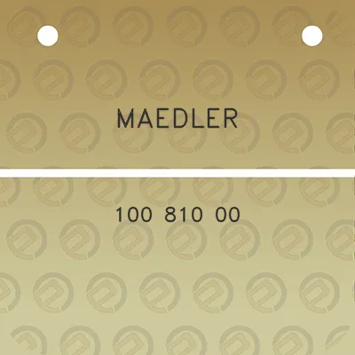 maedler-100-810-00