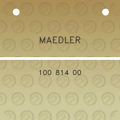 maedler-100-814-00