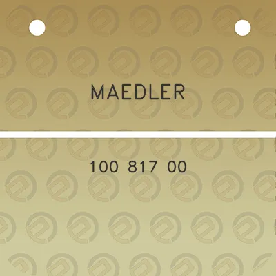 maedler-100-817-00