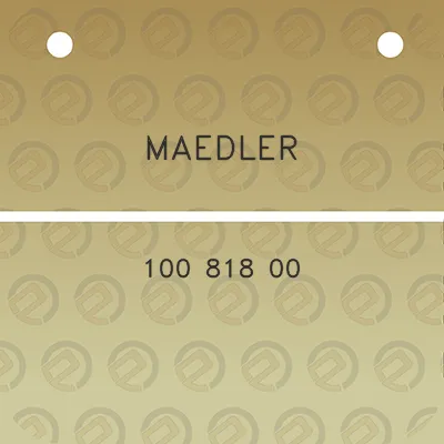 maedler-100-818-00