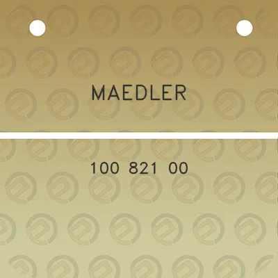 maedler-100-821-00