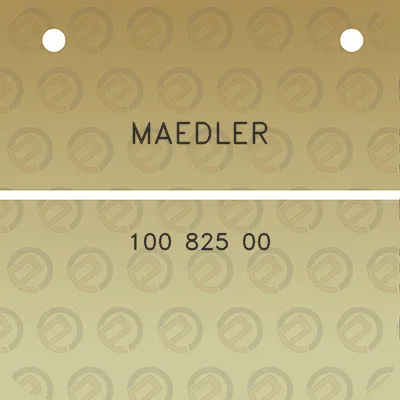 maedler-100-825-00