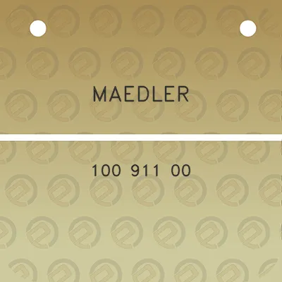 maedler-100-911-00