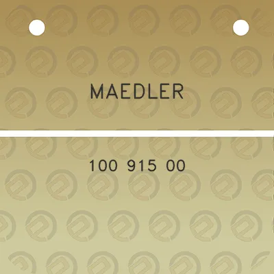 maedler-100-915-00