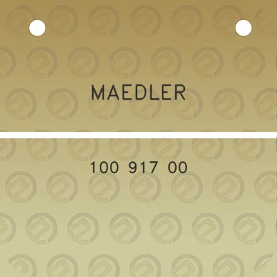 maedler-100-917-00