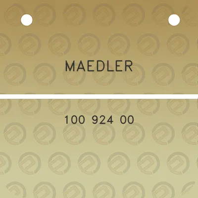 maedler-100-924-00