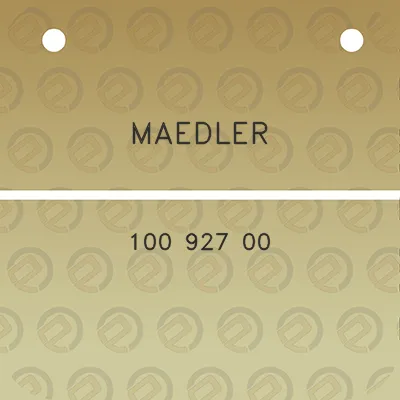 maedler-100-927-00