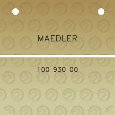 maedler-100-930-00