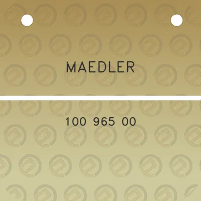 maedler-100-965-00