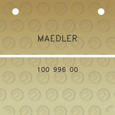 maedler-100-996-00