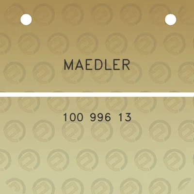 maedler-100-996-13