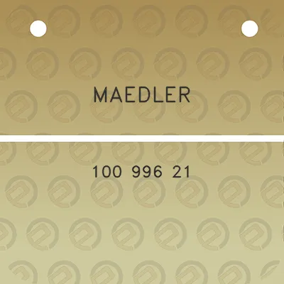 maedler-100-996-21