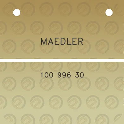 maedler-100-996-30