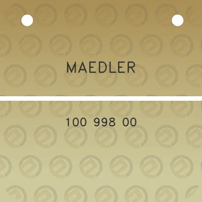 maedler-100-998-00