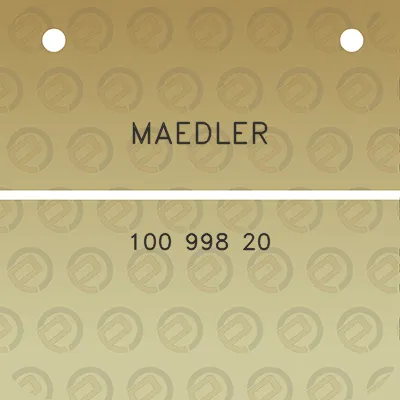 maedler-100-998-20
