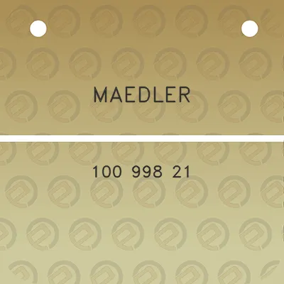 maedler-100-998-21