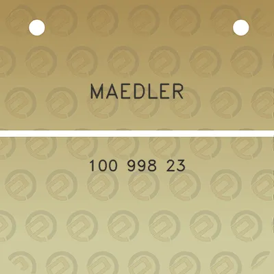 maedler-100-998-23