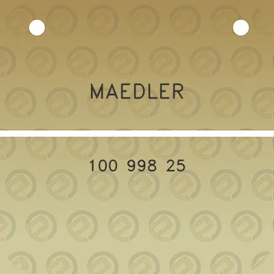 maedler-100-998-25