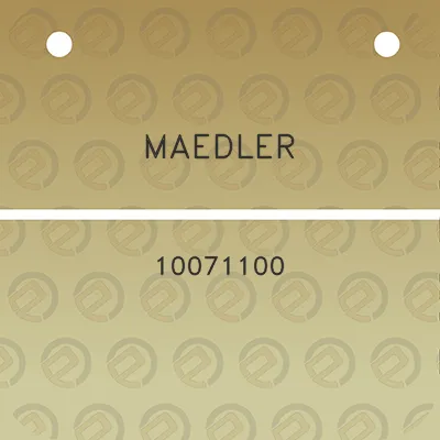 maedler-10071100