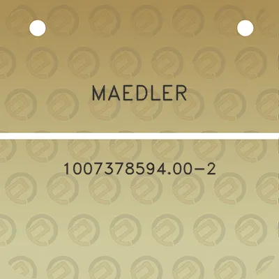 maedler-100737859400-2