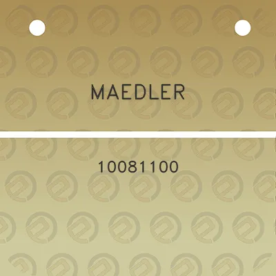 maedler-10081100