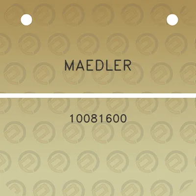 maedler-10081600