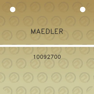 maedler-10092700