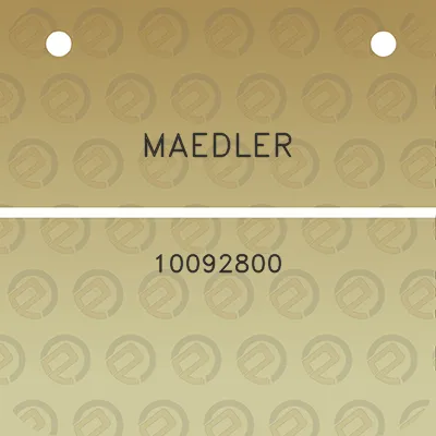 maedler-10092800