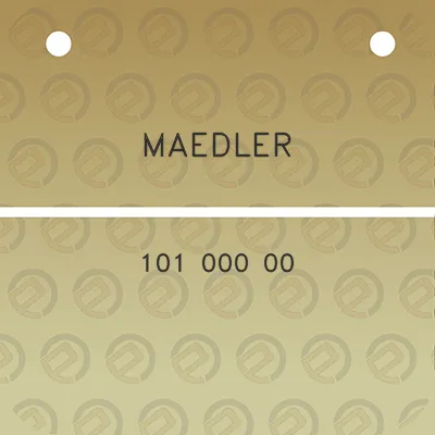 maedler-101-000-00