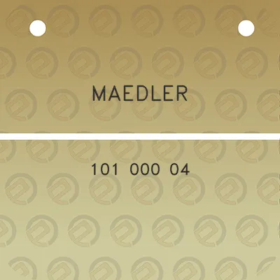 maedler-101-000-04