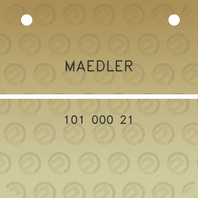 maedler-101-000-21