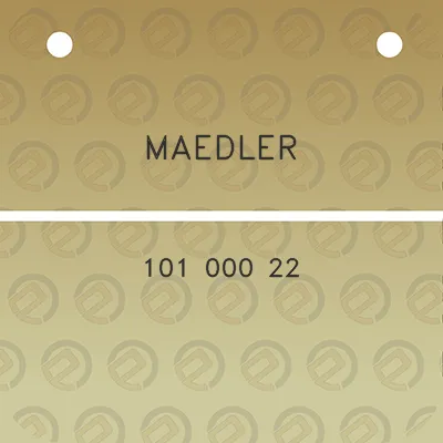 maedler-101-000-22