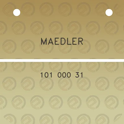 maedler-101-000-31