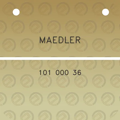 maedler-101-000-36