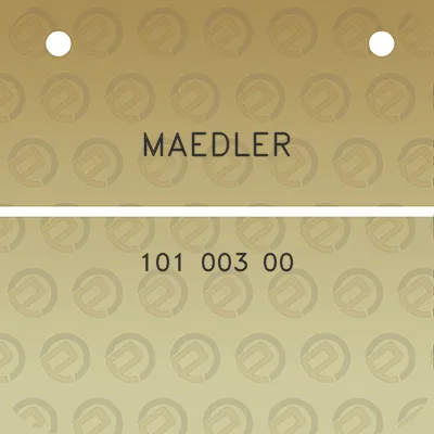 maedler-101-003-00