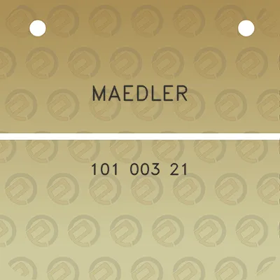 maedler-101-003-21