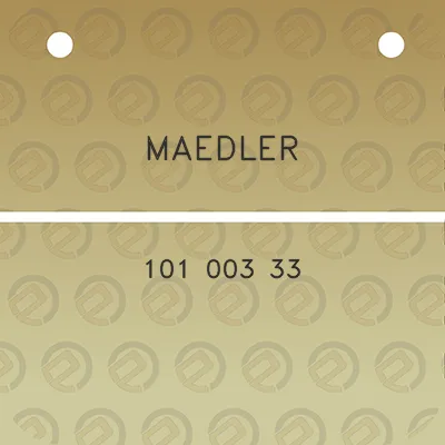 maedler-101-003-33