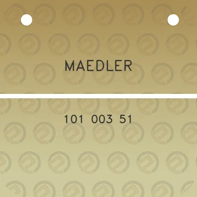 maedler-101-003-51