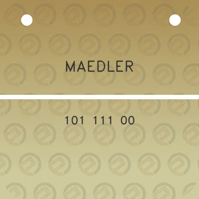 maedler-101-111-00