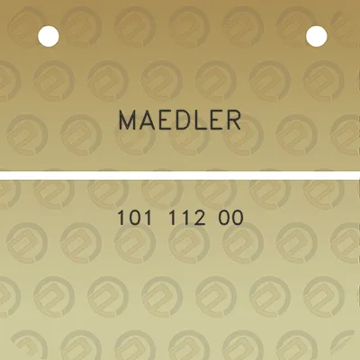 maedler-101-112-00