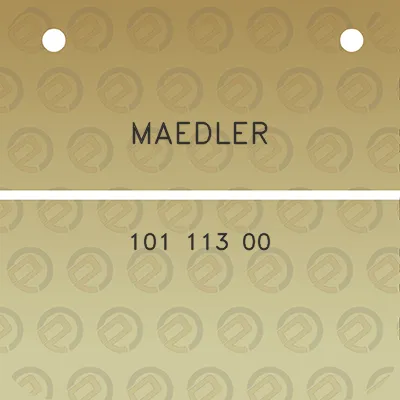 maedler-101-113-00