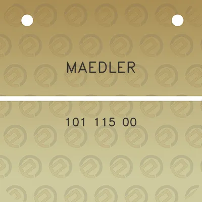 maedler-101-115-00