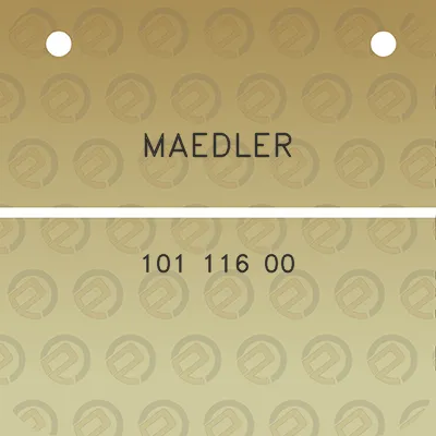 maedler-101-116-00