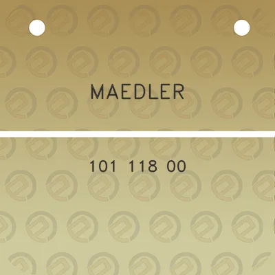 maedler-101-118-00